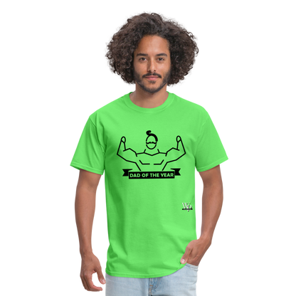 Dad of The Year T-shirt - kiwi