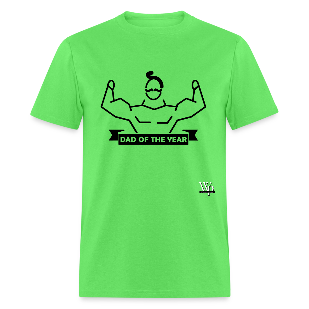 Dad of The Year T-shirt - kiwi