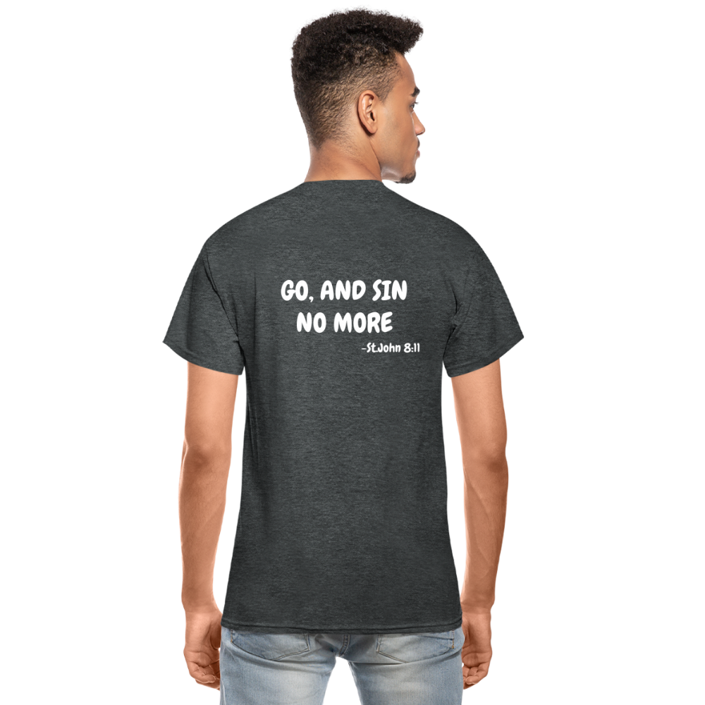 No More Sins, Only Wins! Unisex T-Shirt - deep heather