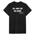 No More Sins, Only Wins! Unisex T-Shirt - black