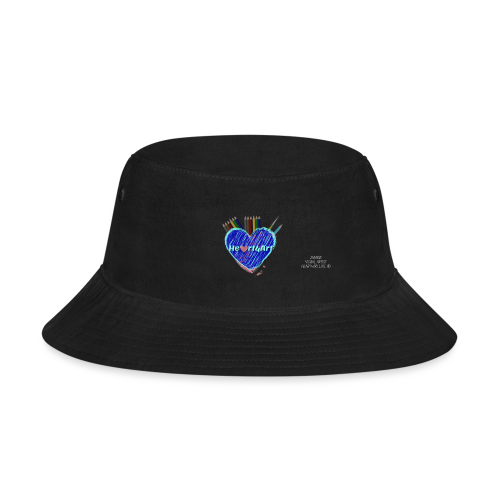 Heart4art Bucket Hat - black