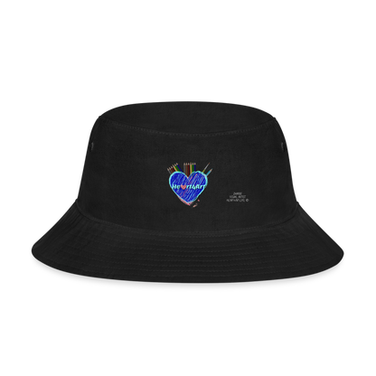 Heart4art Bucket Hat - black