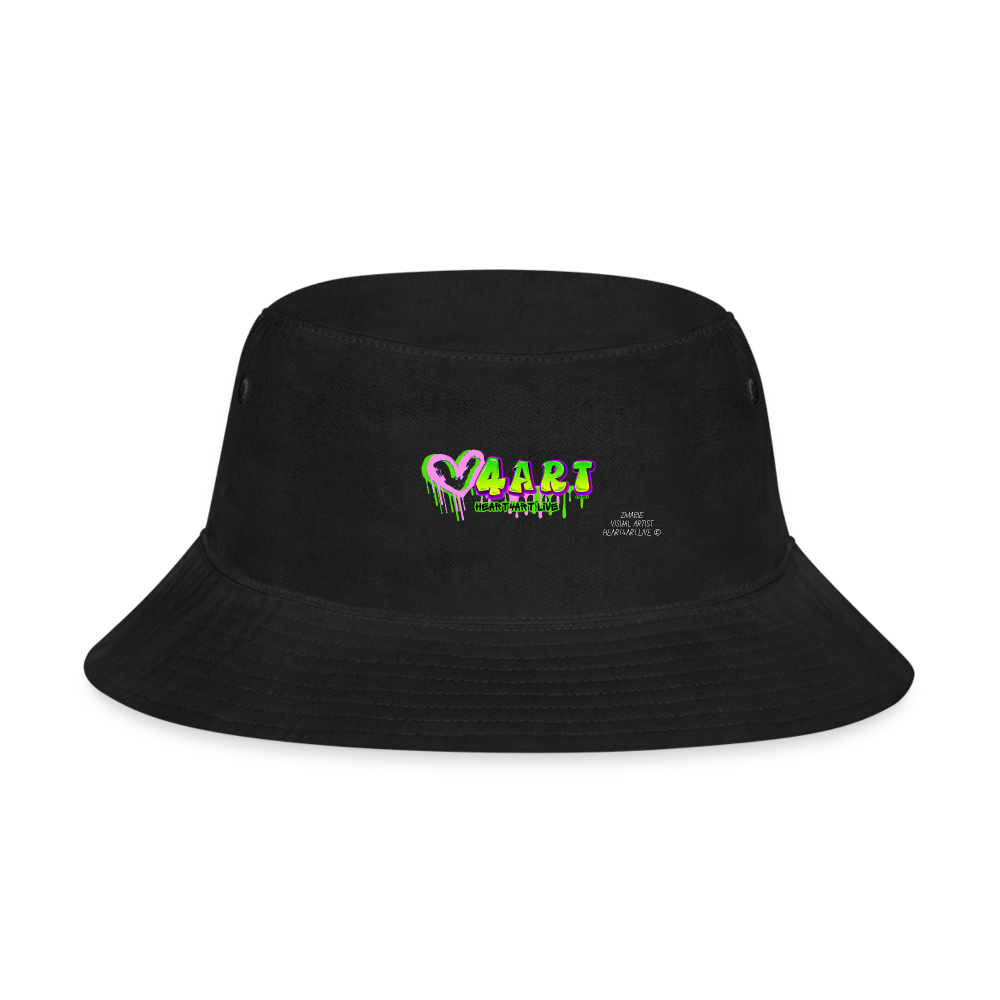 Heart4art Bucket Hat - black