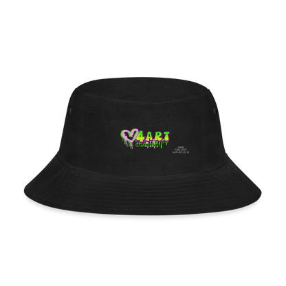 Heart4art Bucket Hat - black