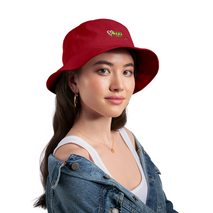 Heart4art Bucket Hat - red