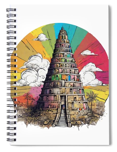 Tower of Babel - Spiral Notebook