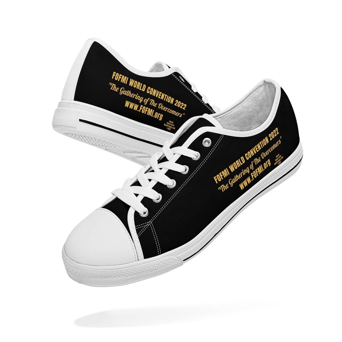 FOFMI World Convention 2022 Low-top Canvas Shoes