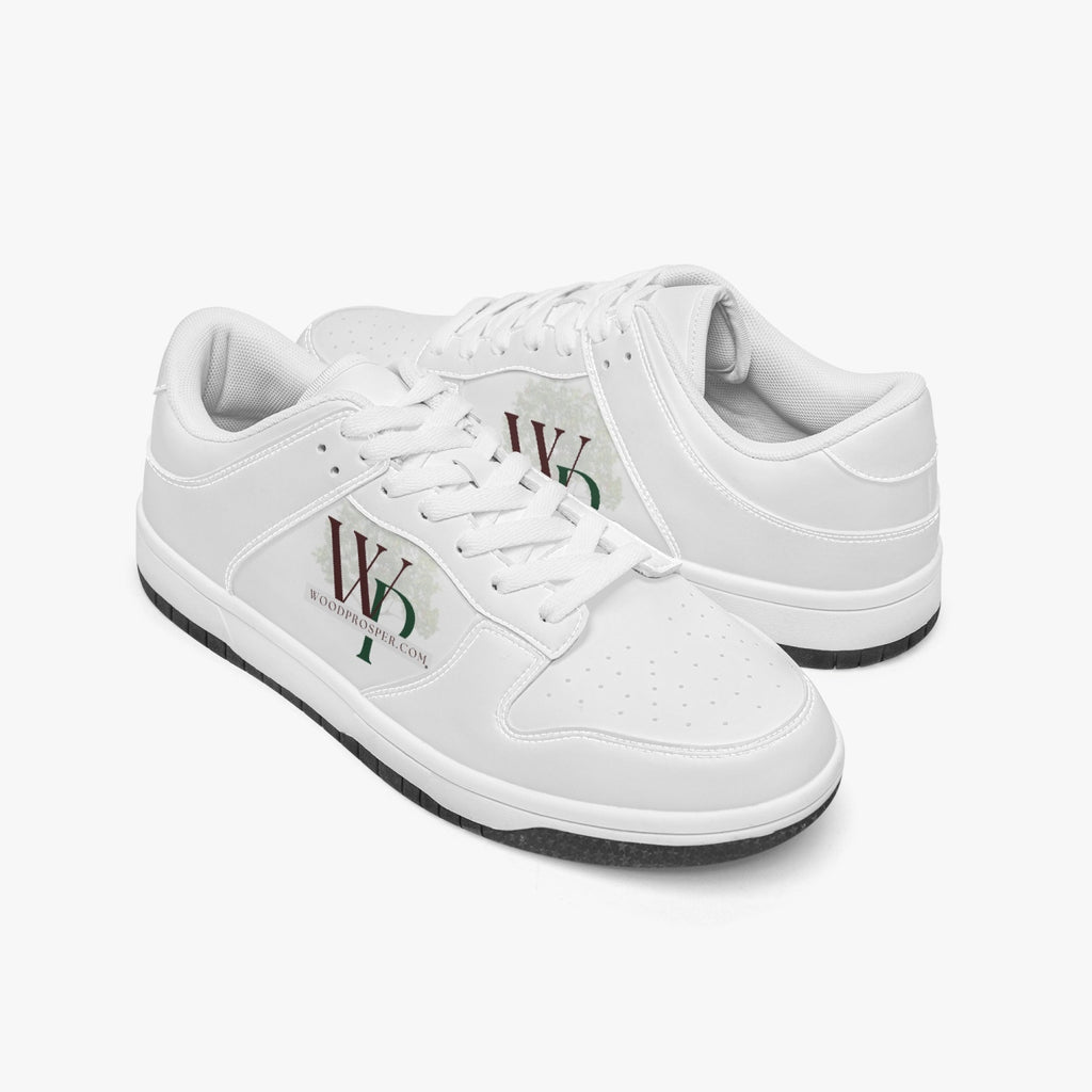 Wood Prosper Low-Top Leather Sneakers