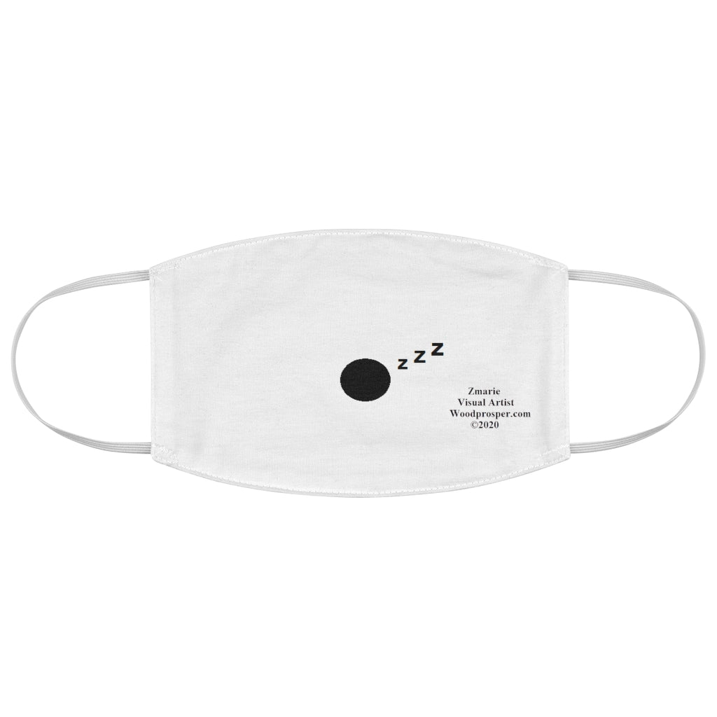 Emoji Mood Mask- Sleep Zzzzz Facial Fabric Mask