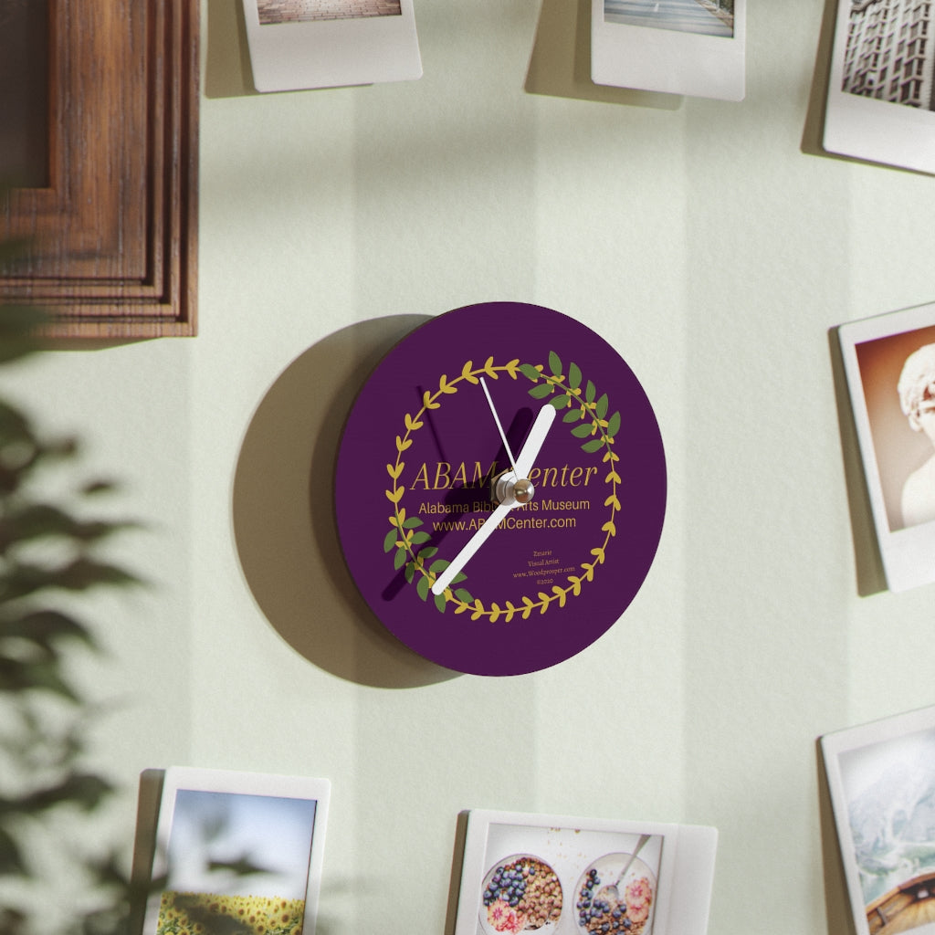 ABAM Center Wall Clock