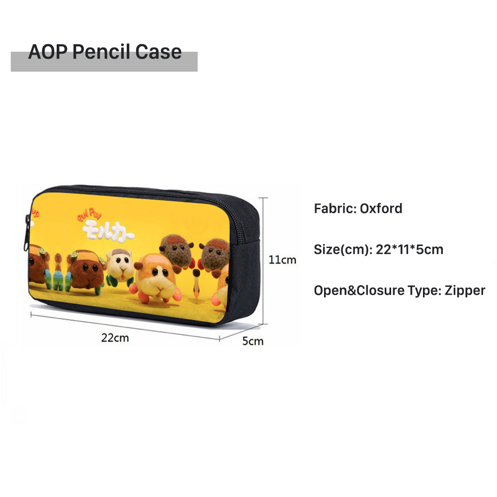 Pencil Design Bookbag Set (3pcs)