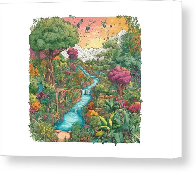 Garden of Eden  - Canvas Print