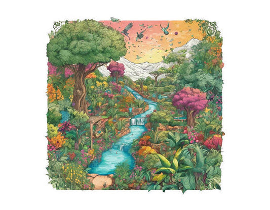 Garden of Eden  - Art Print