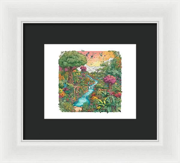 Garden of Eden  - Framed Print