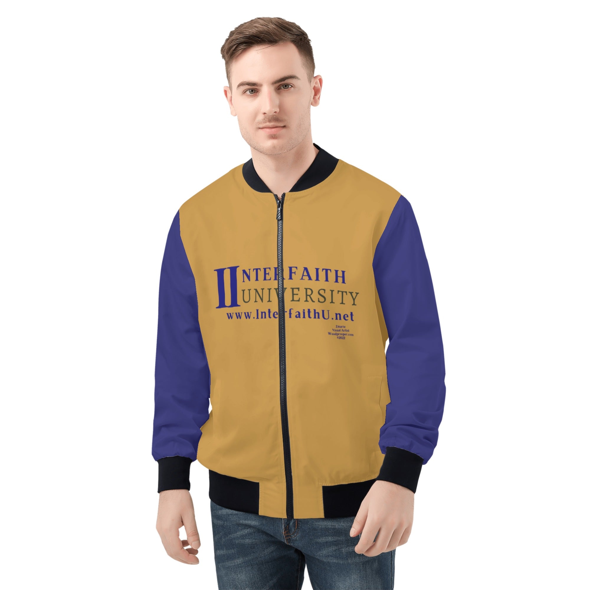 INTERFAITH UNIVERSITY MEN'S BOMBER JACKET