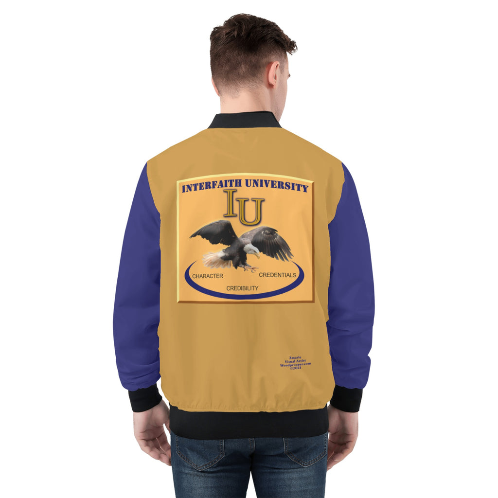 INTERFAITH UNIVERSITY MEN'S BOMBER JACKET