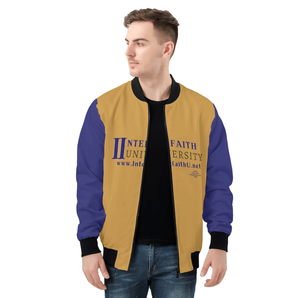 INTERFAITH UNIVERSITY MEN'S BOMBER JACKET
