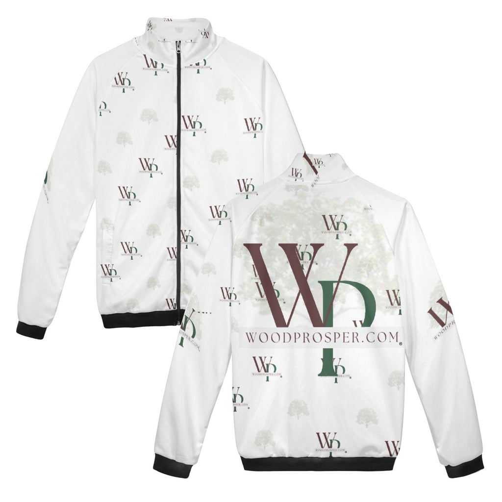 Wood Prosper New Stand Collar Zipper-up Men's Hoodie
