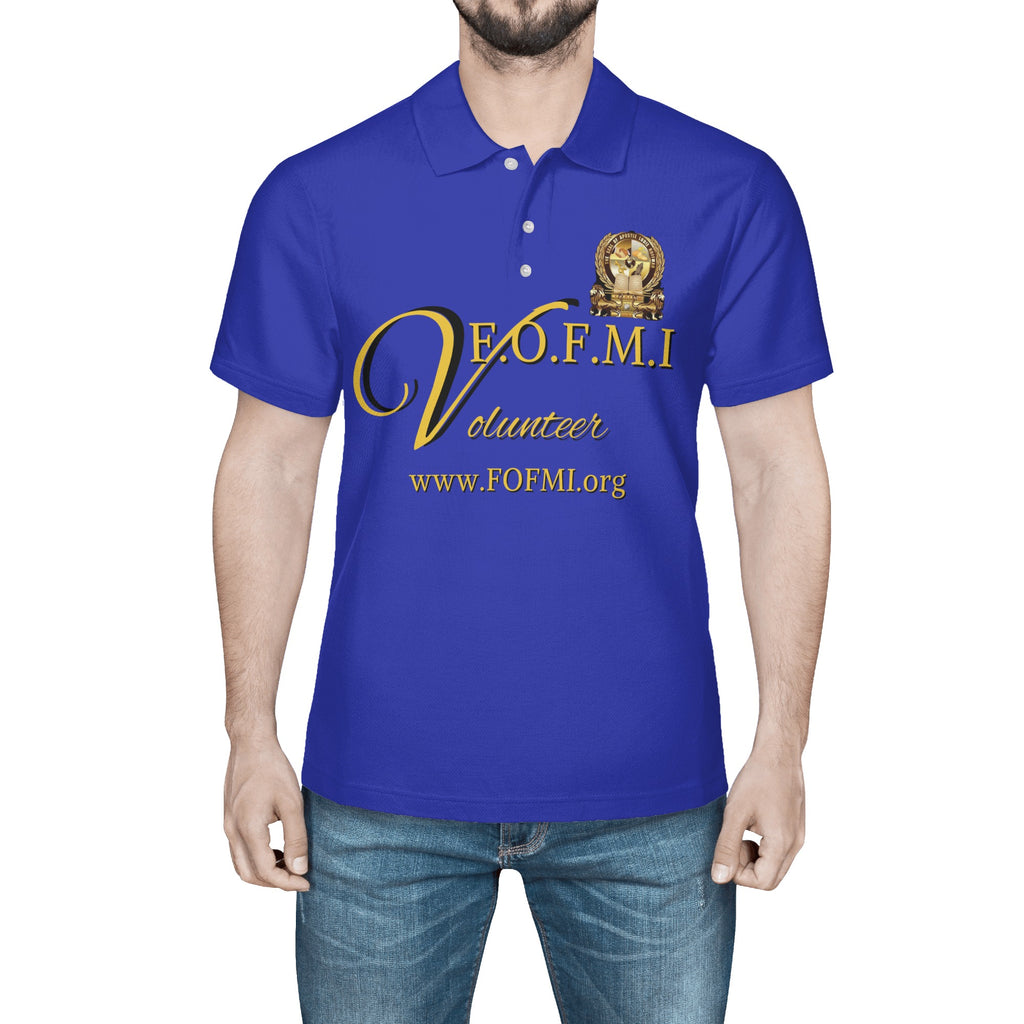 ANSWERED PRAYER Men's All Over Print Polo Shirt