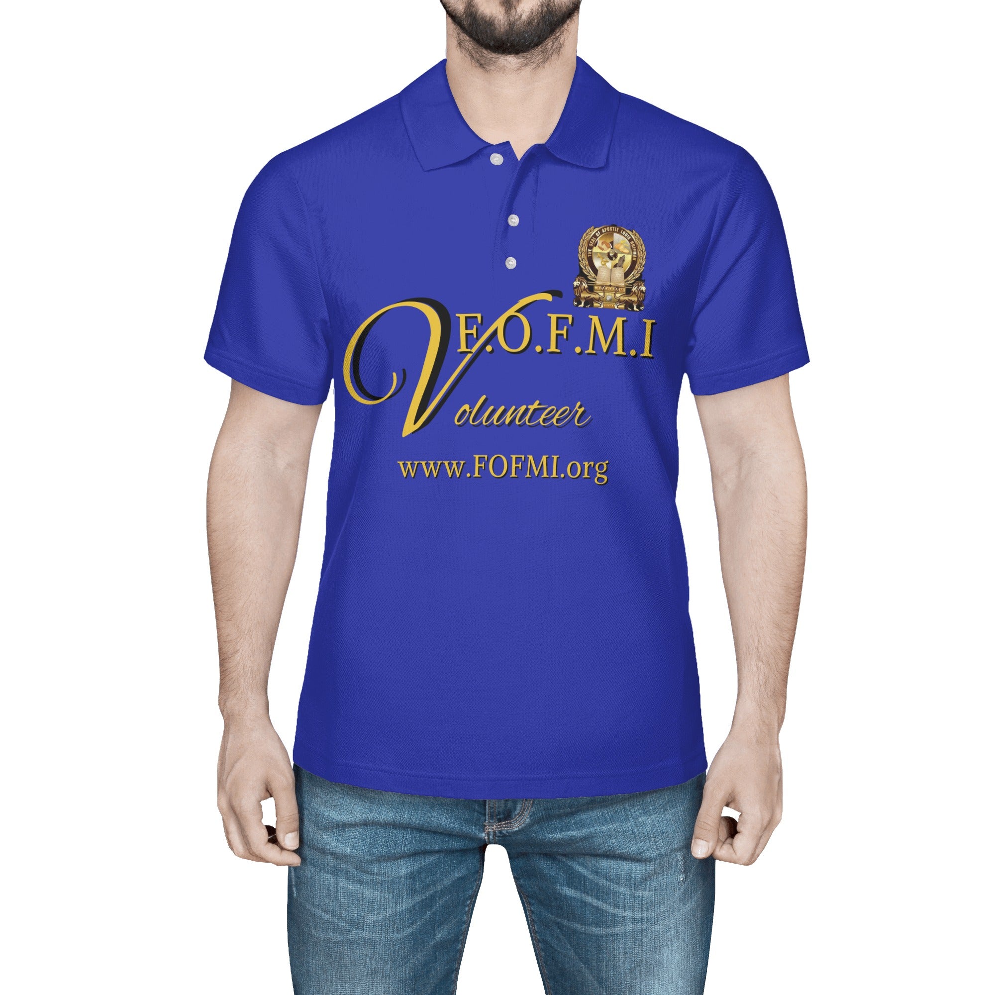 ANSWERED PRAYER Men's All Over Print Polo Shirt
