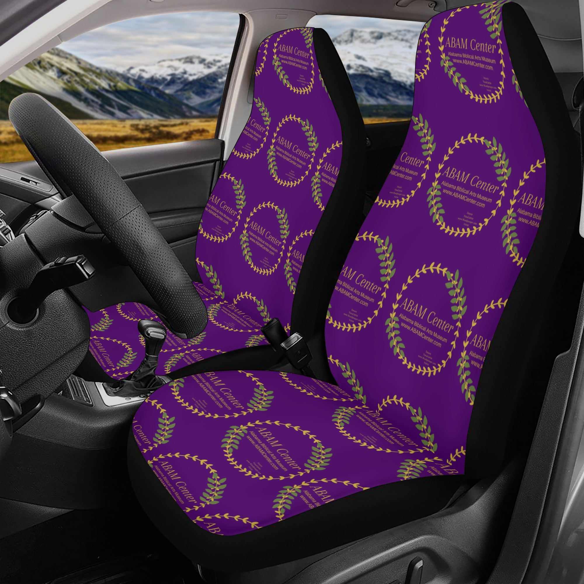ABAM Center Car Seat Cover Set (3pc)