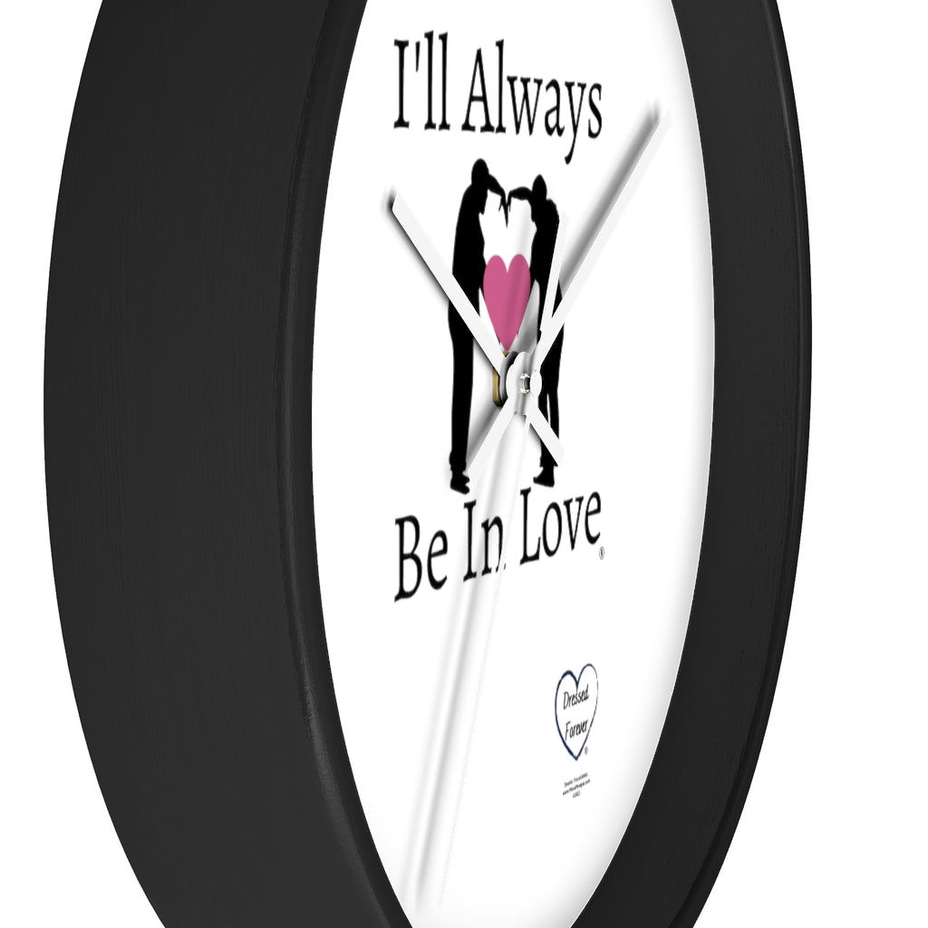 Dressed Forever Wall clock
