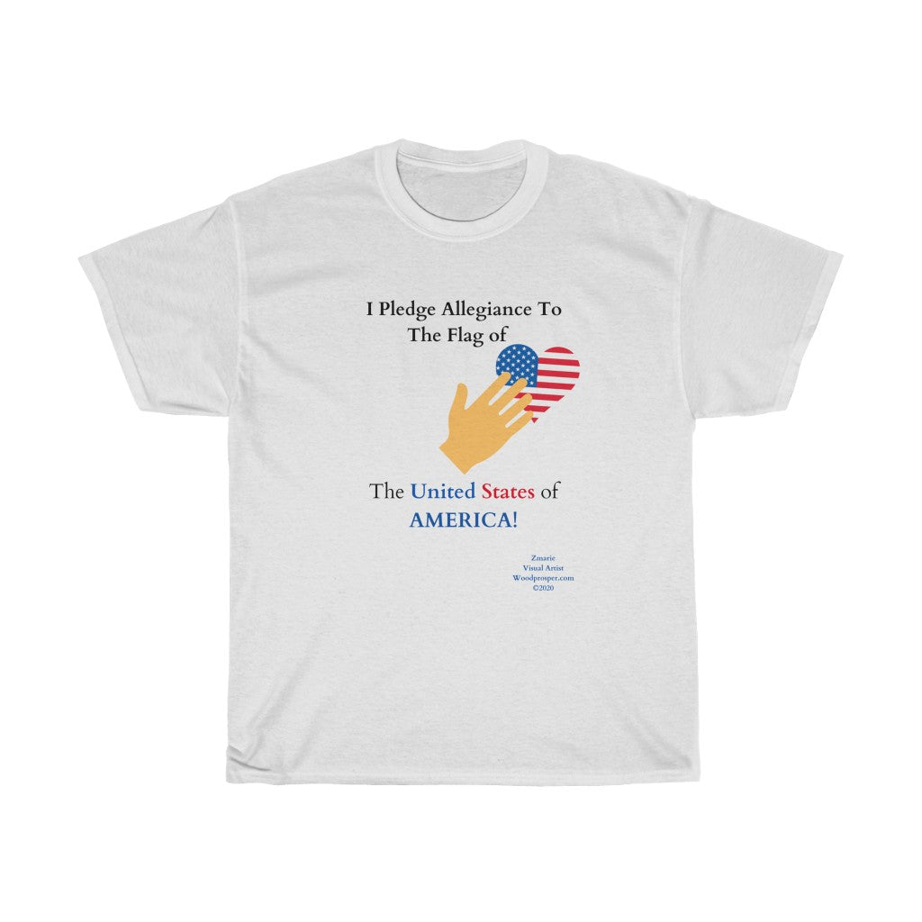 I Pledge Allegiance Unisex Heavy Cotton Tee