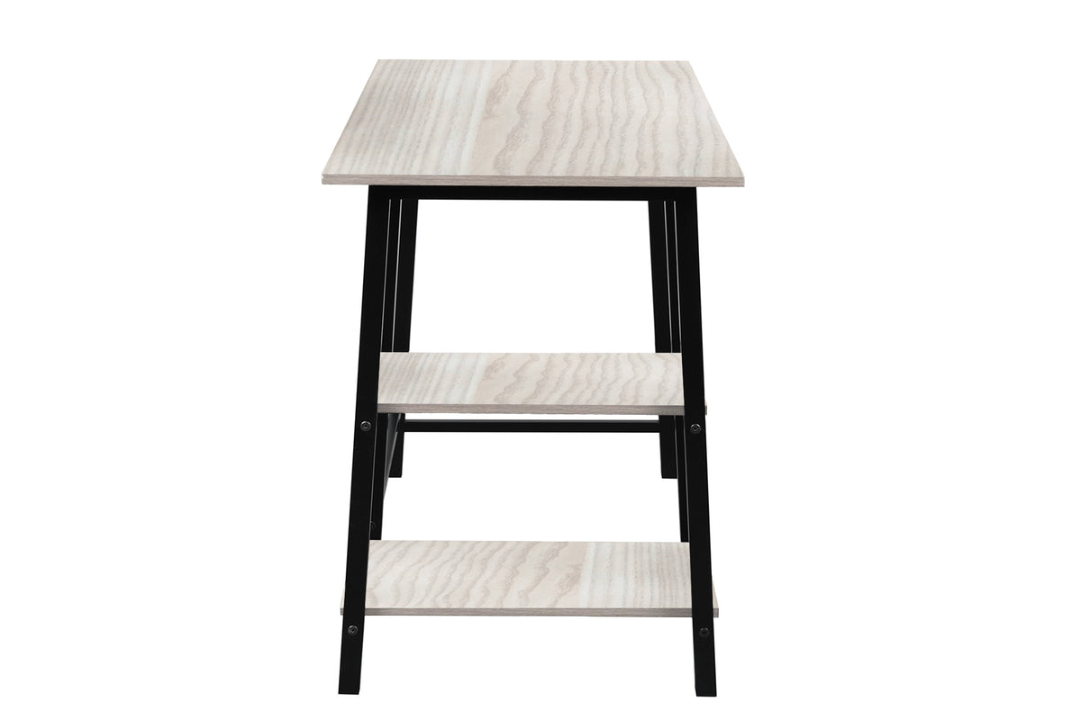 Metal Frame Home Office Desk/Computer desk with Wood Surface