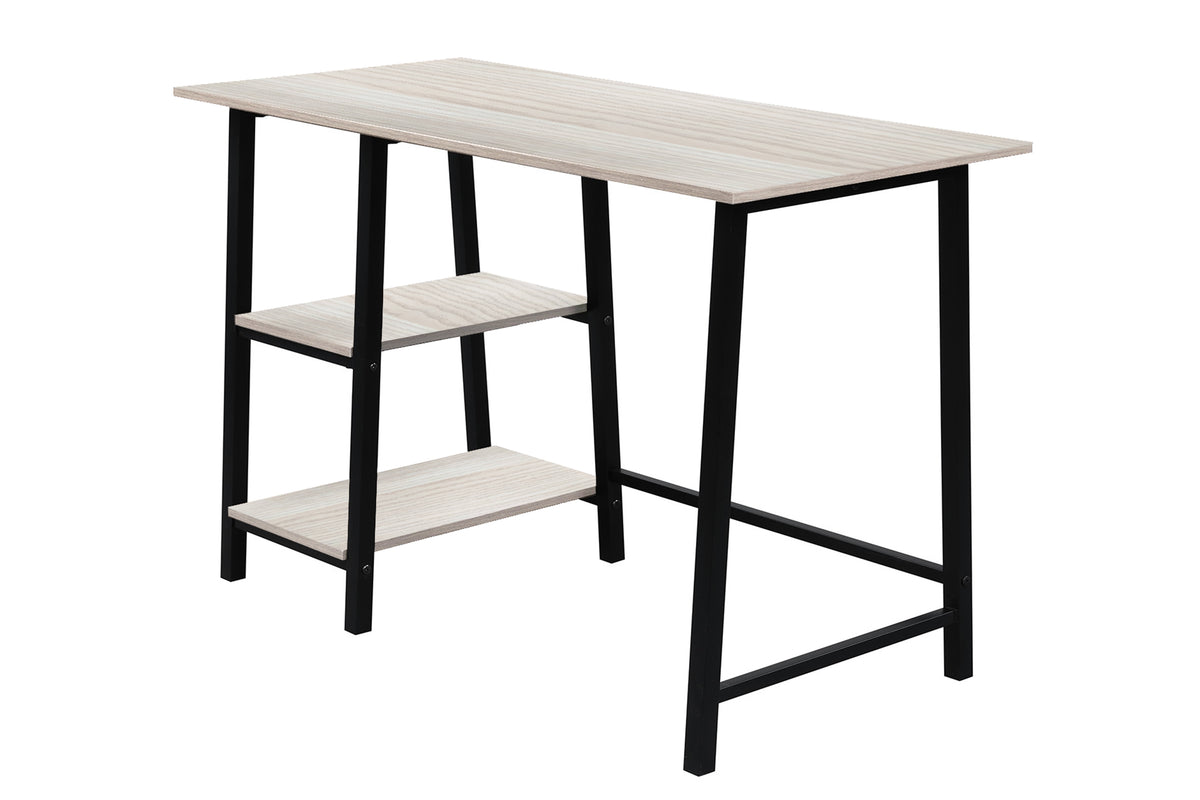 Metal Frame Home Office Desk/Computer desk with Wood Surface