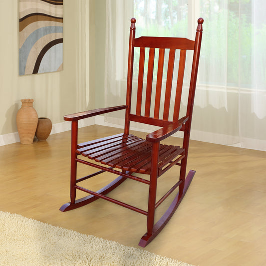 wooden porch rocker chair  Brown