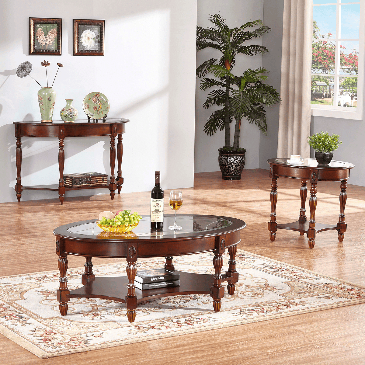 COCKTAIL TABLE,WOOD TOP