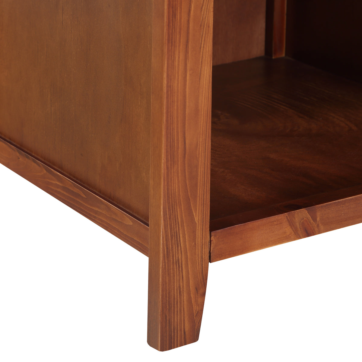 U_Style 1 Drawer Nightstand Solid Wood, Traditional Design