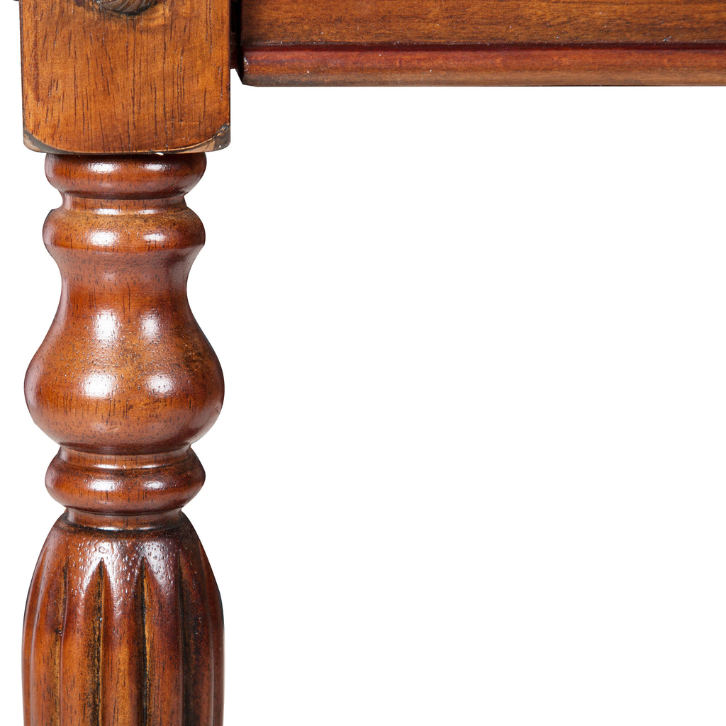 American solid wood square End table with drawer (Cherry)