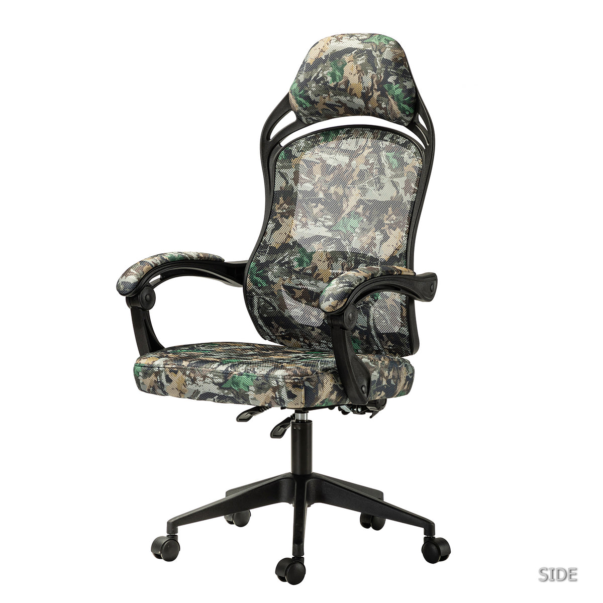 Nina Swivel Camouflage Gaming Chair with Adjustable Height