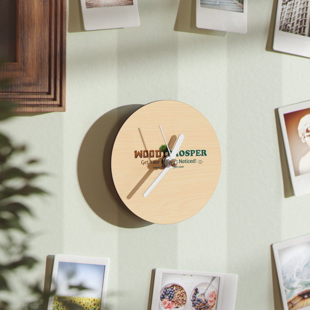 Wood Prosper Fun Wall Clock