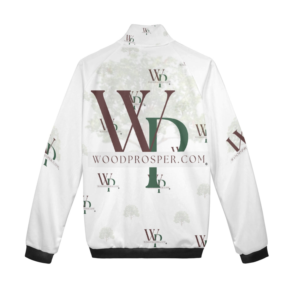 Wood Prosper New Stand Collar Zipper-up Men's Hoodie