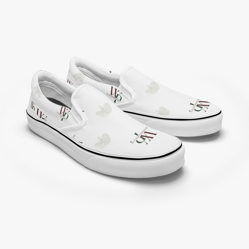 Wood Prosper Unisex AOP Slip-On Shoes