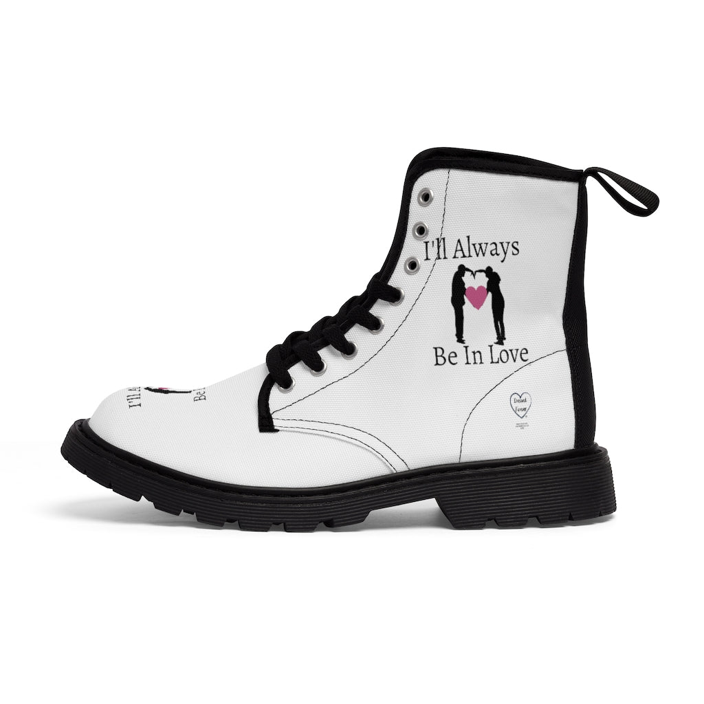Dressed Forever Men's Canvas Boots