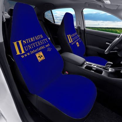 Interfaith University Microfiber Car Seats Cover 2Pcs