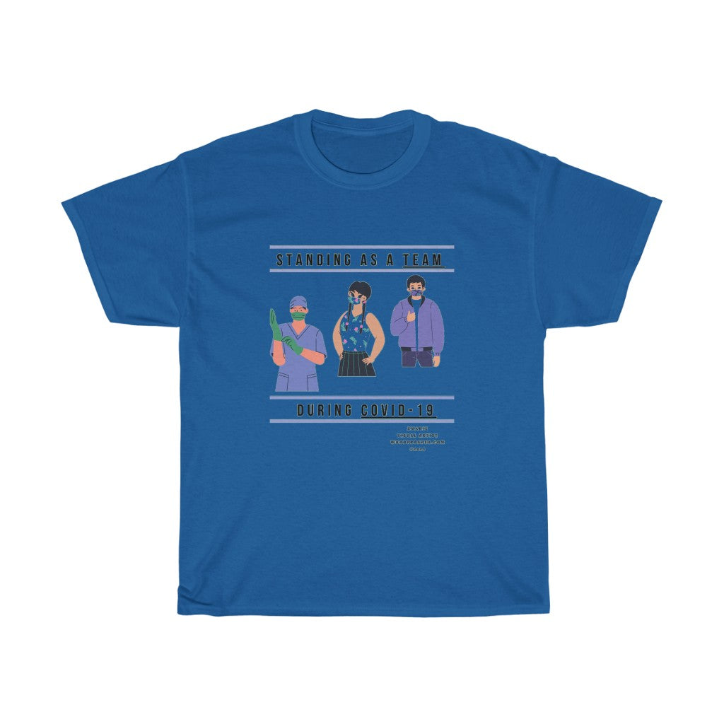 Standing As A Team Unisex Heavy Cotton Tee