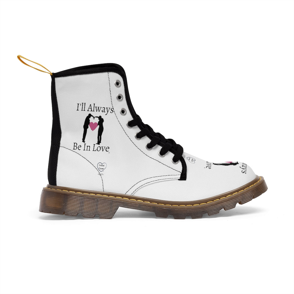 Dressed Forever Women's Canvas Boots