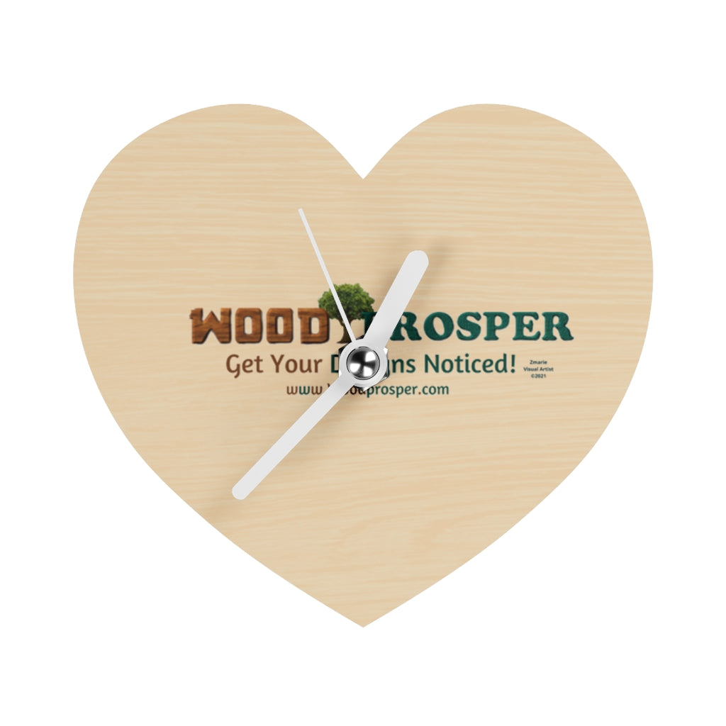 Wood Prosper Fun Wall Clock