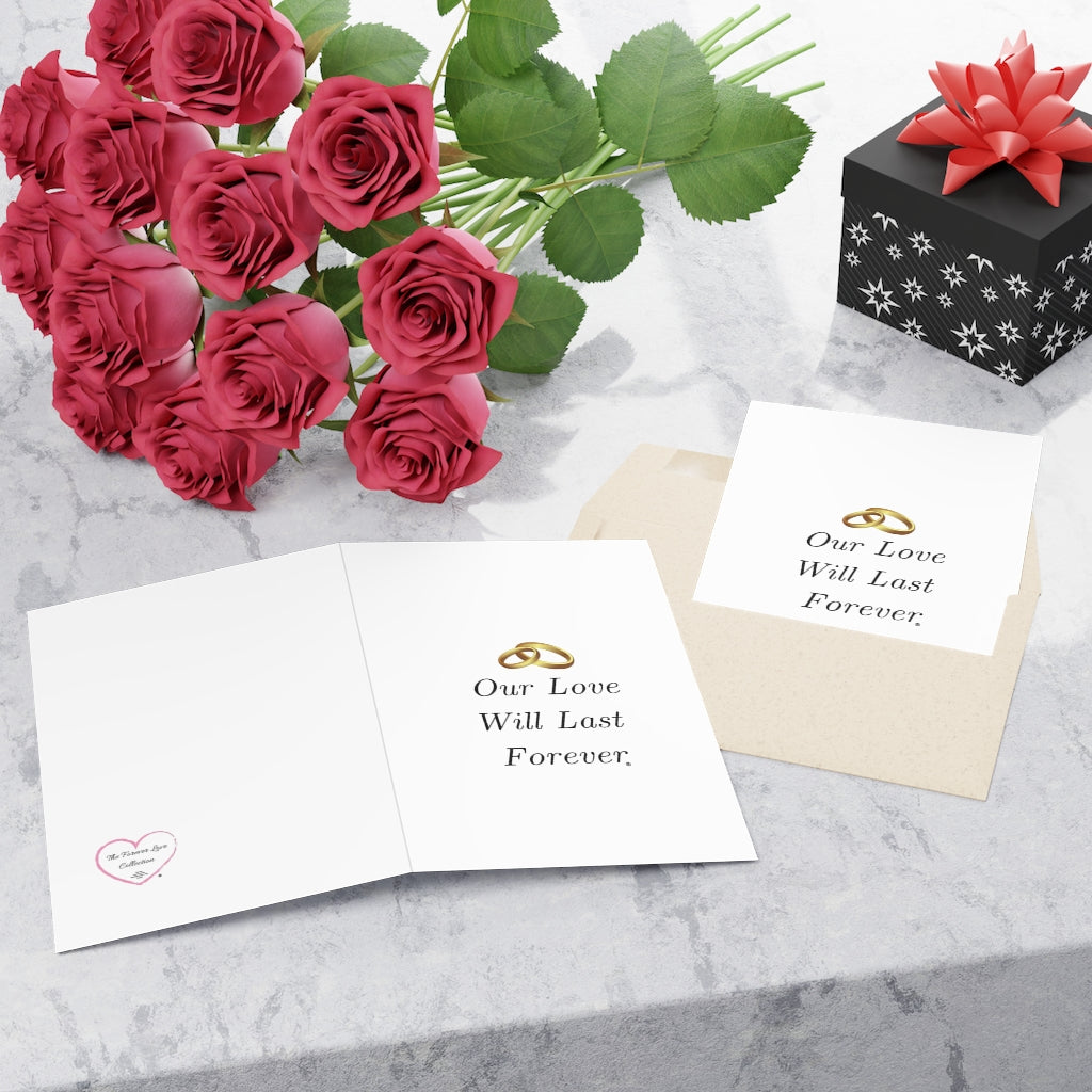The Forever Love Collection: Love Lasts Forever Greeting Cards (1pc)