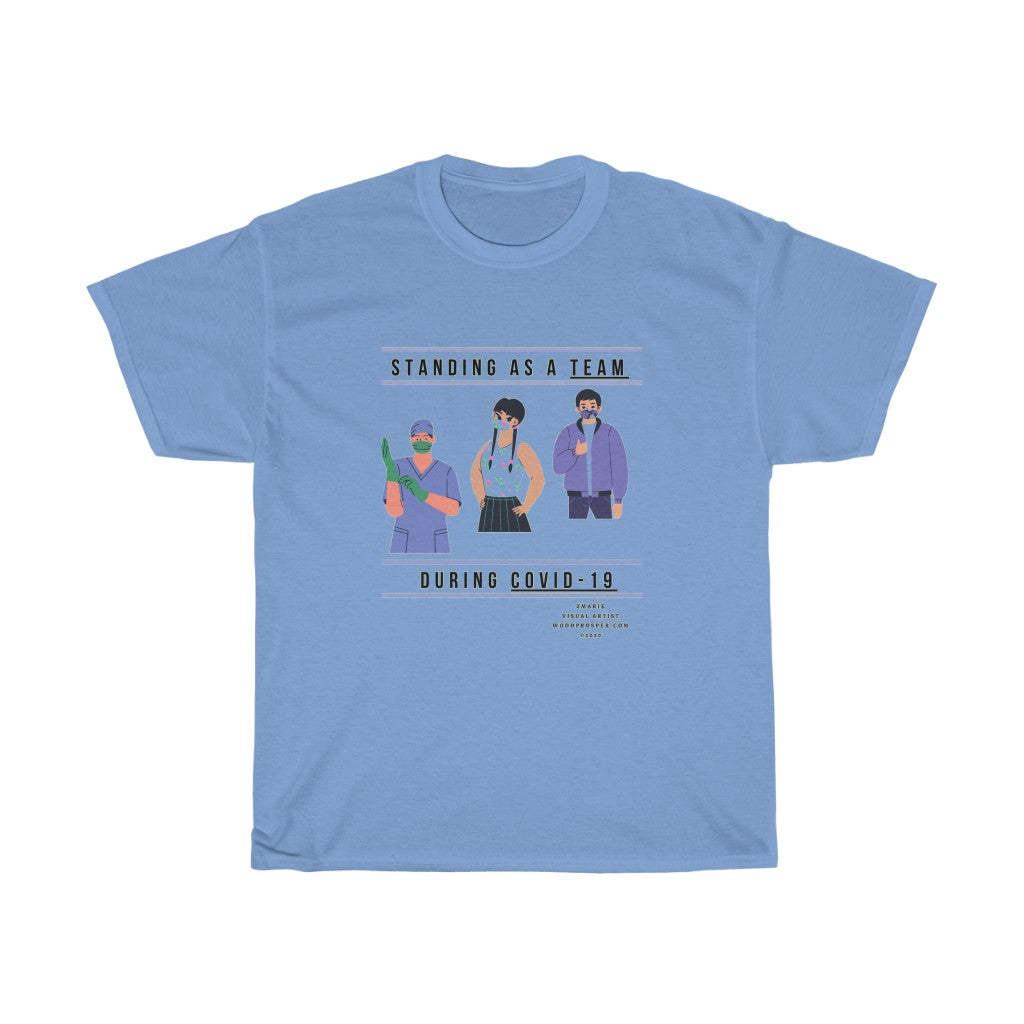 Standing As A Team Unisex Heavy Cotton Tee