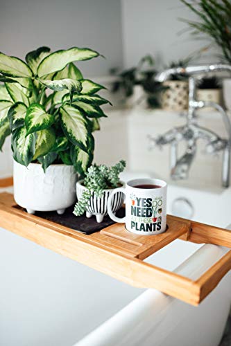 Plant Lover Coffee Mug, Houseplant Tea Cup, Gardner Landscape Green Thumb Gifts, Yes I Really Do Need All These Plants (11oz)