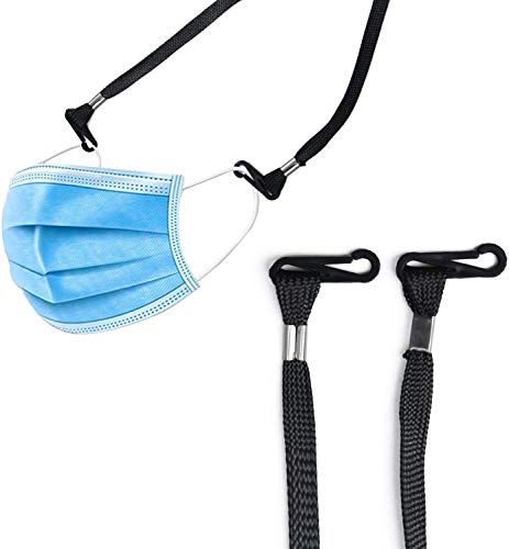 Mask Lanyard, 6 PCS Face Mask Adjustable Lanyard Strap for Face Mask