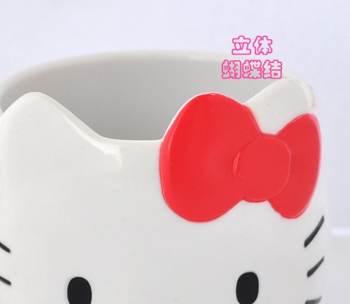 Hello Kitty Face Die-Cut Mug