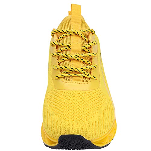 MOSHA BELLE Running Shoes Men Breathable Yellow Sport Air Fitness Athletic Gym Jogging Sneakers 13