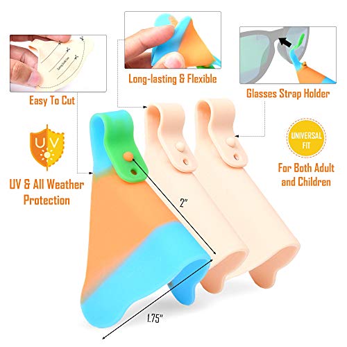 Nose Shield for Glasses and Masks- Prevent UV Radiation and Foggy Glasses Nose Shield Set of 3