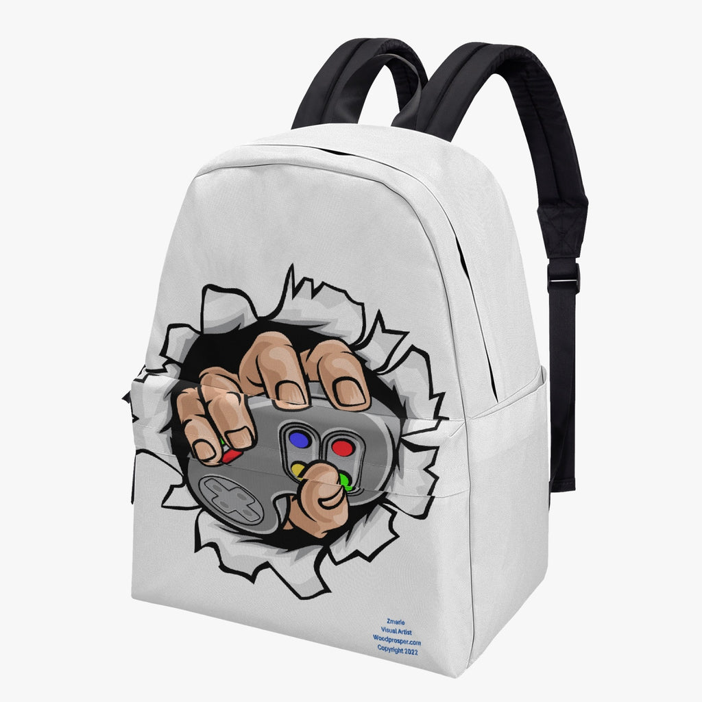 GAMER All-over-print Canvas Backpack
